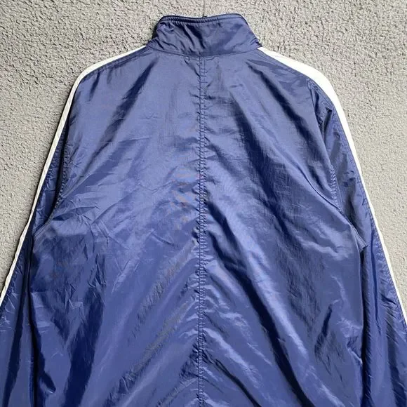 Vintage Y2K NIKE Fleece Lined Full Zip Jacket Mens Medium Shacket Cyber - Picture 14 of 16